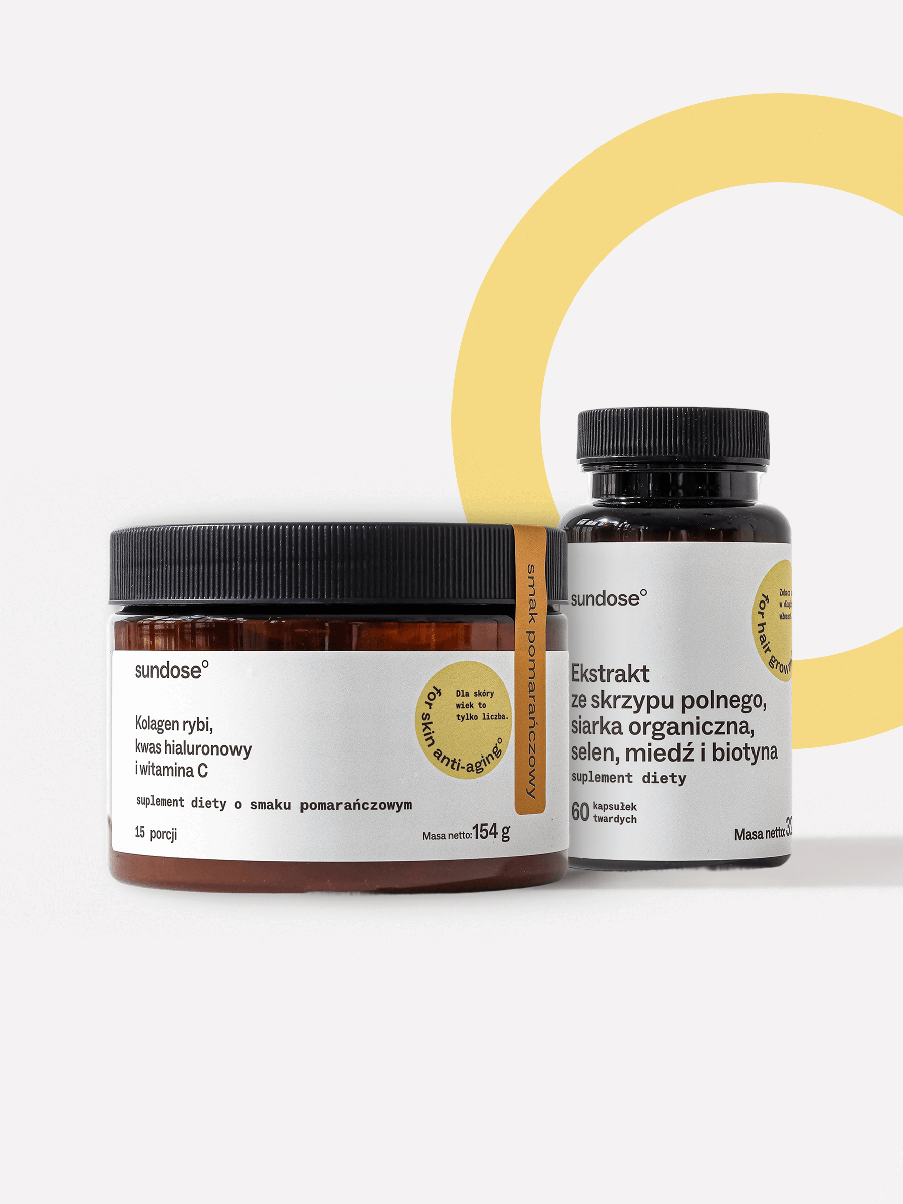 Zestaw prezentowy - Kolagen For Skin Anti-Aging° + For Hair Growth°