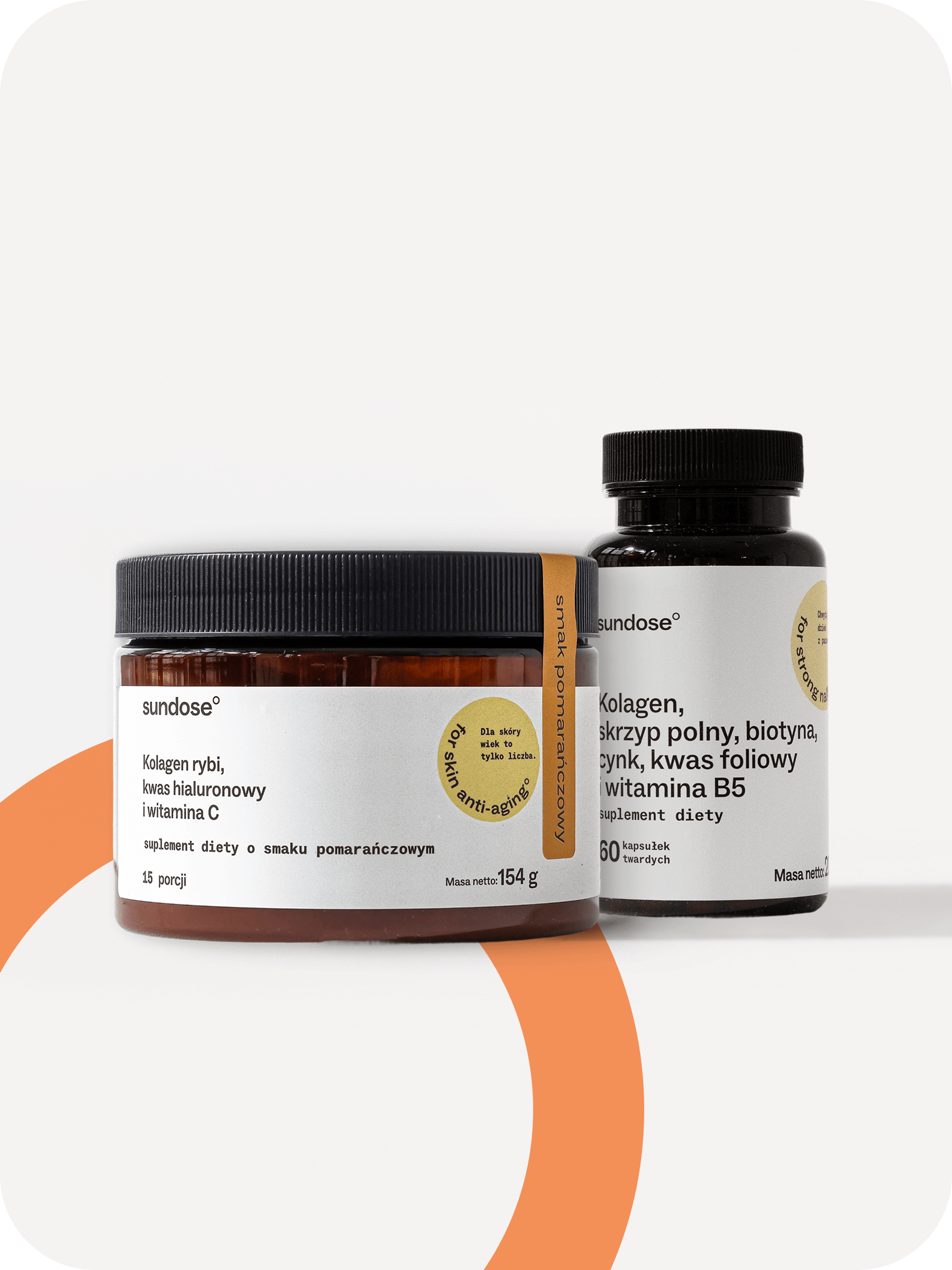 Zestaw prezentowy - Kolagen For Skin Anti-Aging° + For Strong Nails°